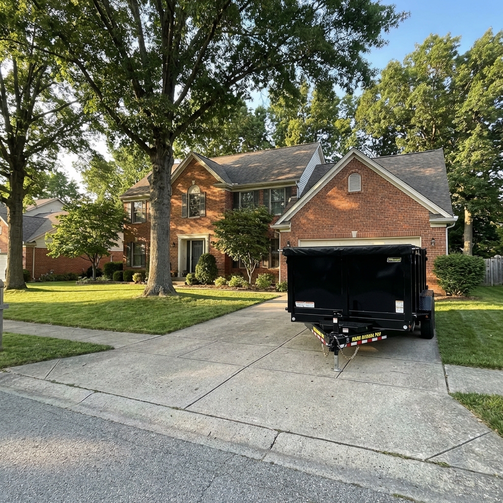 Luxury suburban home in Loveland OH with nice driveway